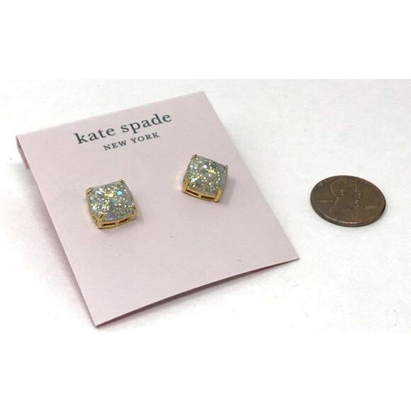 Kate Spade Small Square Studs - Picture 1 of 6